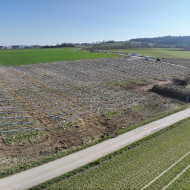 Vorrätzen Rammung und Montage der Unterkonstruktion März 2026