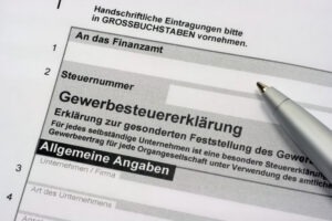 Gewerbesteurerklärung