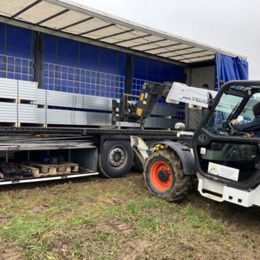 Anlieferung Unterkonstruktion 03-12-25