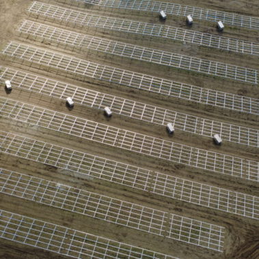 Modulmontage im Katzental Mitte März