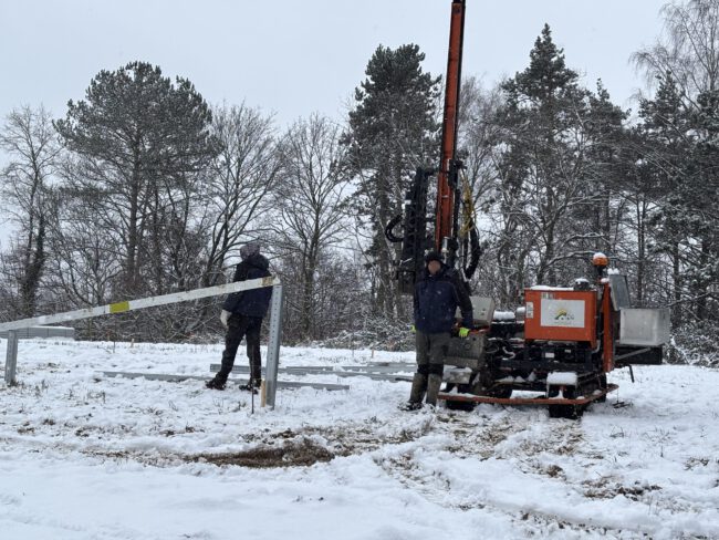 Rammarbeiten Katzental Januar 2026