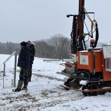 Rammarbeiten Katzental Januar 2026