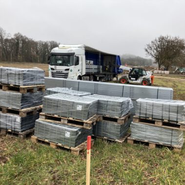 Anlieferung Unterkonstruktion 03-12-25