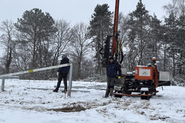 Rammarbeiten Katzental Januar 26