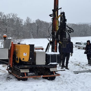 Rammarbeiten Katzental Januar 2026