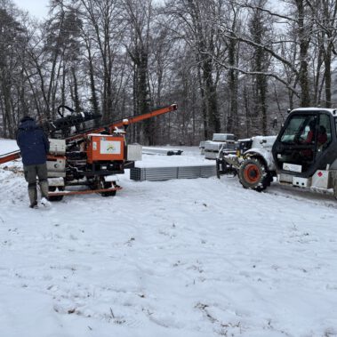 Rammarbeiten Katzental Januar 2026