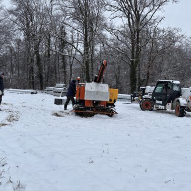 Rammarbeiten Katzental Januar 2026