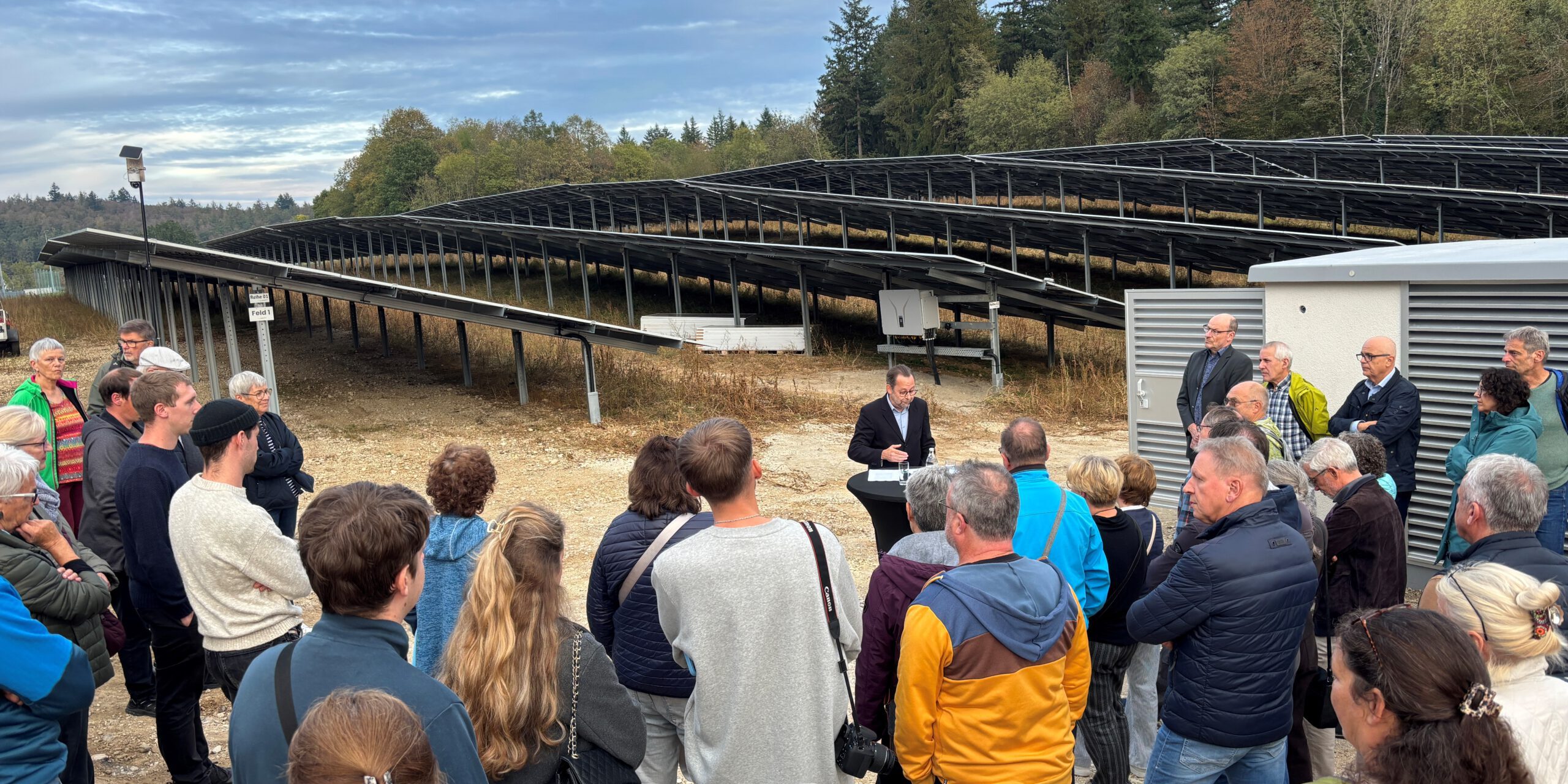 Feier zum Start der Solarparks Feier zum Start der Solarparks